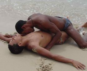 Black gays in vacation are totally rowdy and sucking dicks