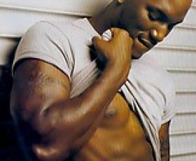 Black male celebrities showing their perfect bods