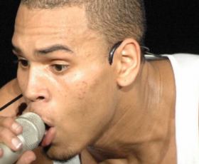 Chris Brown Looks Like Sucking Some Real Cock