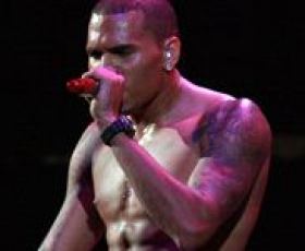 Chris Brown Rock Hard Body Exposed